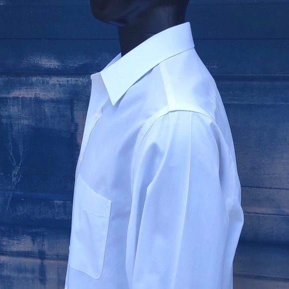 DANIEL CREMEIUX MEN''S SLIM CUT 100% PURE PIMA LUXURY COTTON DRESS SHIRT - Picture 14 of 17